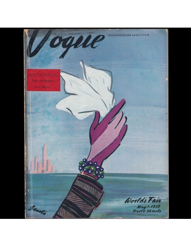 Vogue US (1st May 1939), couverture de Bénito de votre