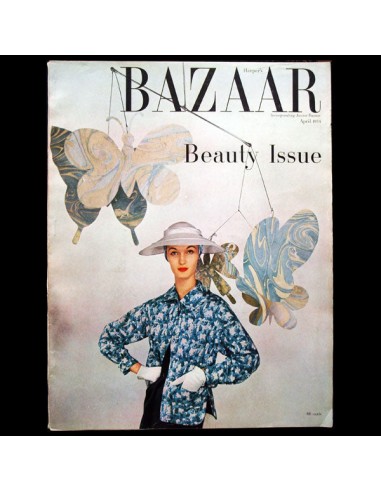 Harper's Bazaar (1954, avril), couverture de Louise Dahl-Wolfe Découvrez la collection