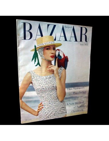 Harper's Bazaar (1957, juin), couverture d'Avedon Véritable concentré