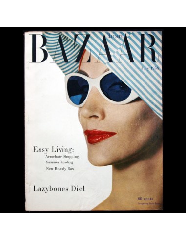 Harper's Bazaar (1958, juillet), couverture de Derujinsky Dans la société mordern