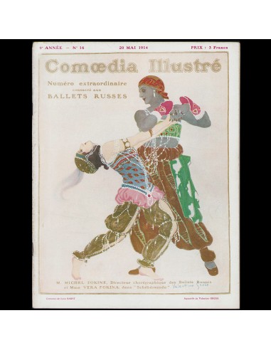 Comoedia illustré (20 mai 1914) - Numéro extraordinaire consacré aux Ballets Russes Venez découvrir notre 