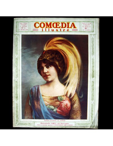 Comoedia illustré (1er octobre 1910), couverture de Leonardi 2023