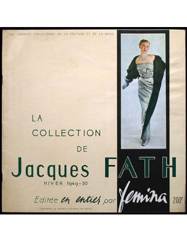 Fath - La collection de Jacques Fath - Hiver 1949-1950 hantent personnes