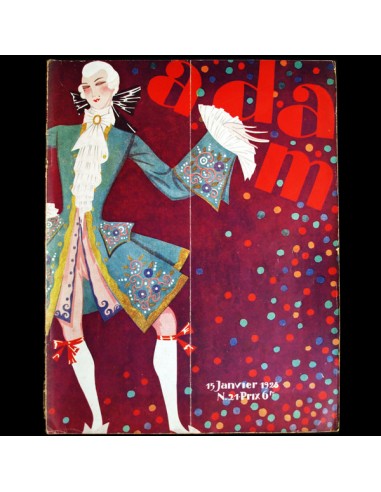 Adam, la revue de l'homme (15 janvier 1928) prix