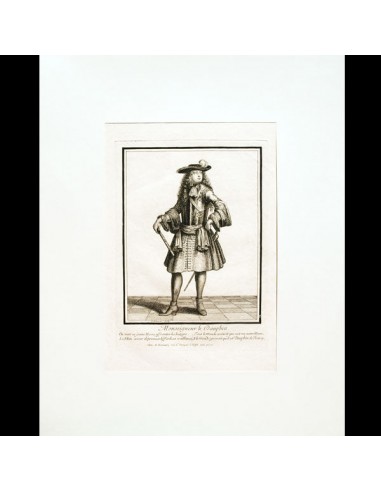 Monseigneur le Dauphin, gravure de Bonnart (circa 1688-1695) 2024