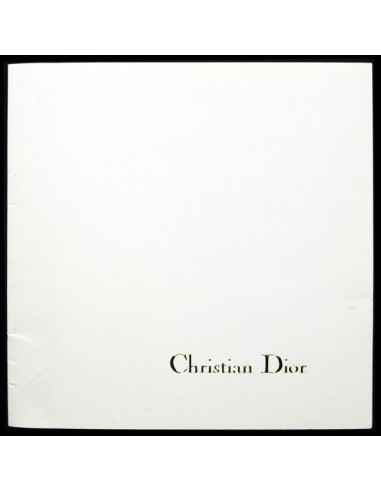 Christian Dior, plaquette de présentation (1980) paiement sécurisé