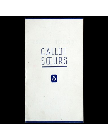 Callot Soeurs, programme de défilé, collection Automne-Hiver 1951 acheter en ligne