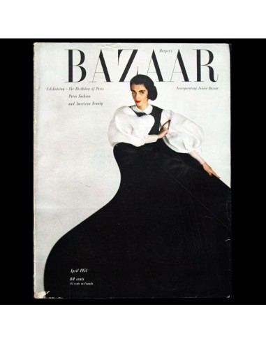 Harper's Bazaar (1951, avril), couverture d'Avedon Comment ça marche