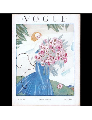 Vogue France (1er juin 1923), couverture de Georges Lepape votre restaurant rapide dans 